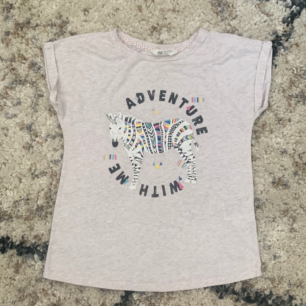 Girls shirt sleeve top from H&M